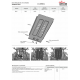 Защита КПП (сталь) + комплект крепежа для BAIC BJ40 2023-н.в. (V - 2.0, АКПП, полный)