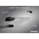 Порог-площадка "Silver" F173AL + комплект крепежа для Geely Coolray SX11 2023-н.в., Belgee X50 2023-н.в.